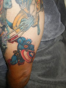 Marvel Tattoo Half Sleeve