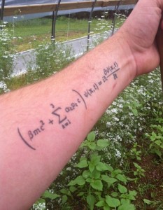 Math Equation Tattoos