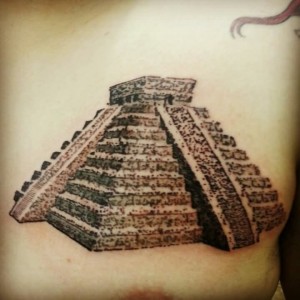 Mayan Pyramid Tattoos