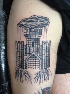 Medieval Castle Tattoos