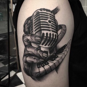 Microphone Tattoos