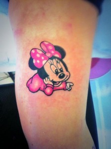 Minnie Mouse Tattoo