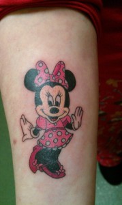 Minnie Mouse Tattoos