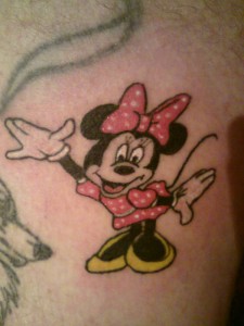 Minnie Mouse Tattoos Designs