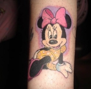 Minnie Mouse Tattoos for Kids