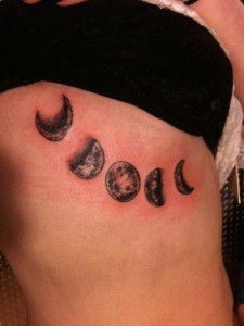 Moon Phase Tattoos