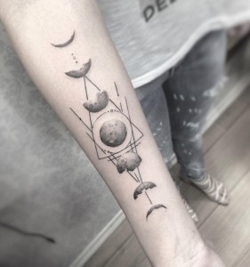 Moon Phases Tattoo Images