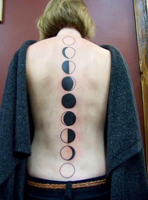 Moon Phases Tattoos Designs, Ideas and Meaning - Tattoos For You