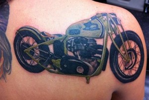 Motorcycle Tattoo Pictures