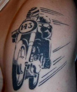 Motorcycle Tattoos Designs