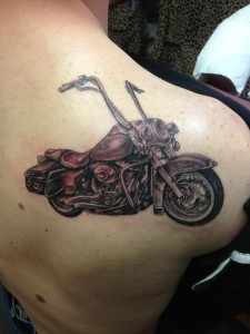 Motorcycle Tattoos for Women
