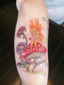 Mushroom Tattoo Sleeve