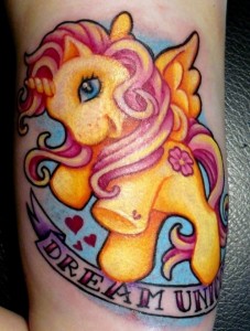 My Little Pony Tattoo Designs