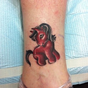 My Little Pony Tattoo Men