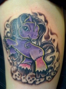 My Little Pony Tattoo Pictures