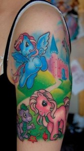 My Little Pony Tattoo Sleeve