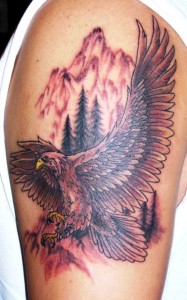 Native American Eagle Tattoos