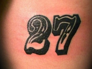 Number Tattoo