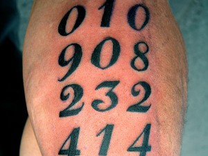 Number Tattoos