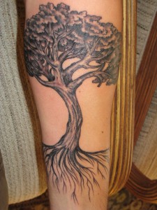 Oak Tree Tattoo Designs