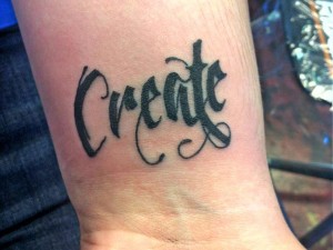 One Word Tattoo