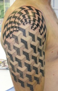 Optical Illusion Tattoos Images