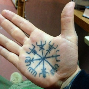 Palm Tattoo Healed