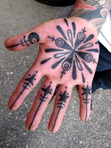 Palm Tattoos for Men