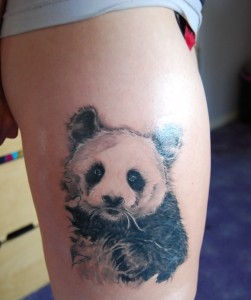 Panda Bear Tattoo