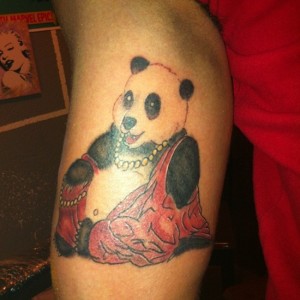 Panda Sleeve Tattoo