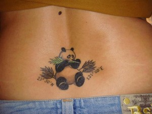 Panda Tattoo Girl