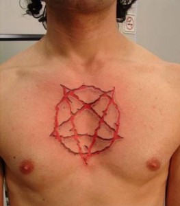 Pentagram Tattoo for Men
