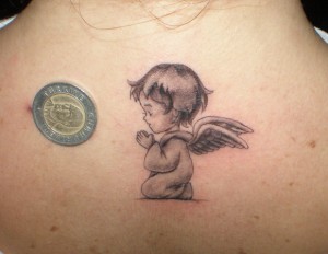  Pictures of Baby Angel Tattoos