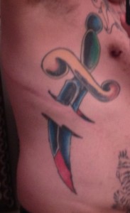 Pirate Sword Tattoo