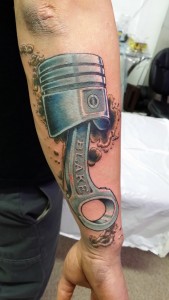 Piston Tattoos for Men