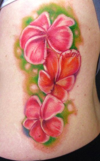 Plumeria Tattoos Designs, Ideas and Meaning | Tattoos For You