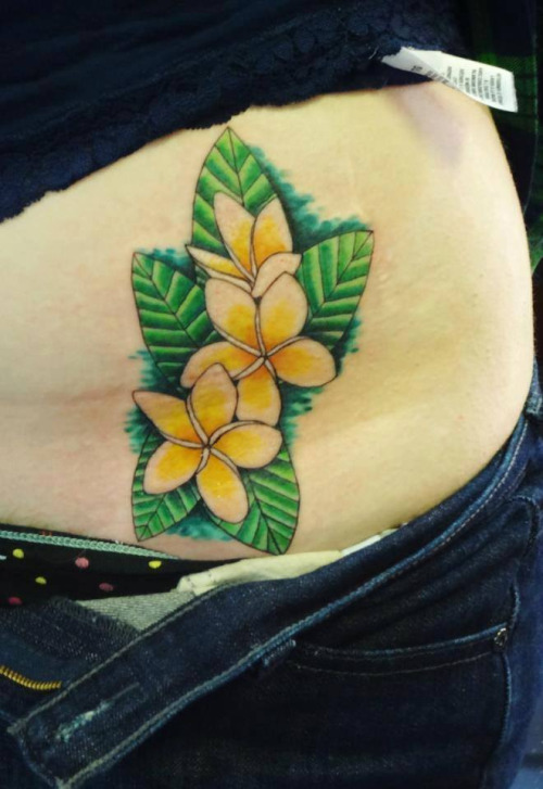 Plumeria Tattoos Designs, Ideas and Meaning | Tattoos For You