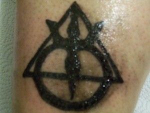 Poseidon Symbol Tattoo