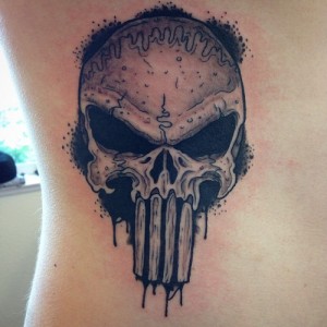 Punisher Skull Tattoo