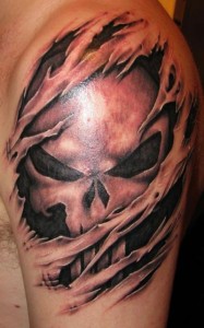 Punisher Skull Tattoos