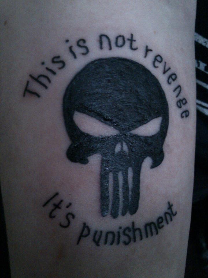 Punisher Tattoos Designs, Ideas and Meaning | Tattoos For You