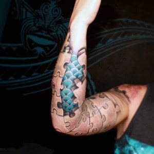 Puzzle Sleeve Tattoos