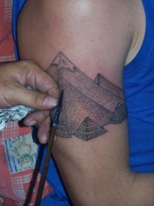 Pyramid Tattoo Sleeve