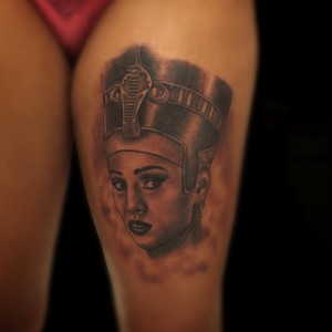 Queen Nefertiti Tattoos