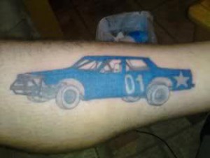 Race Car Tattoos