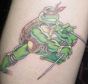 Raphael Ninja Turtle Tattoo