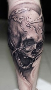 Realism Skull Tattoos