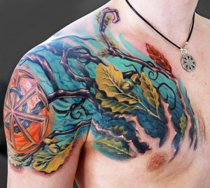 Realism Tattoos Nature