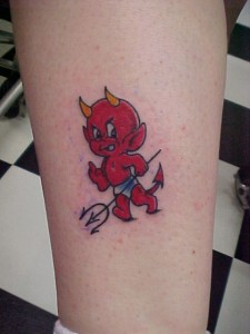 Red Devil Tattoo