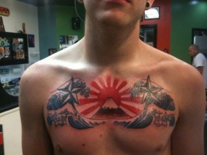 Rising Sun Tattoo Designs